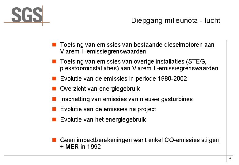 Diepgang milieunota - lucht n Toetsing van emissies van bestaande dieselmotoren aan Vlarem II-emissiegrenswaarden