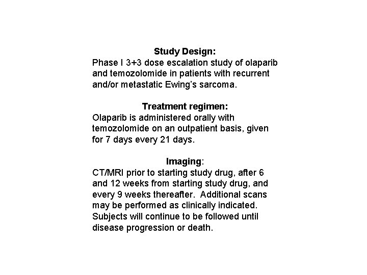 Phase I Study of Olaparib and Temozolomide in