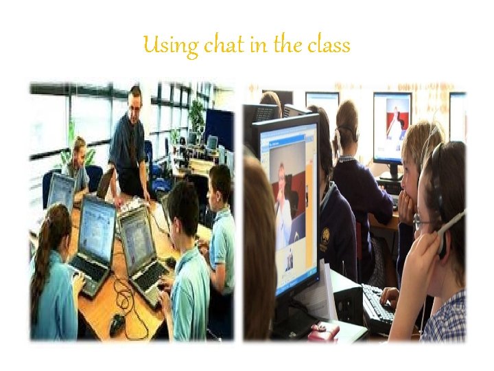 Using chat in the class 