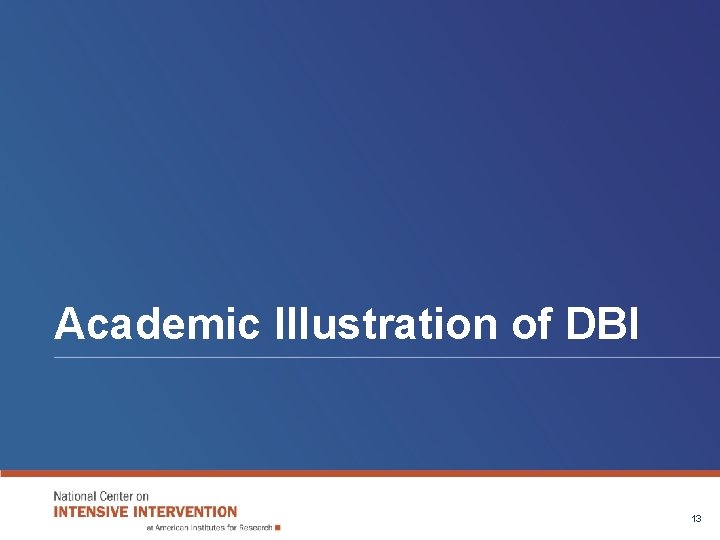 Academic Illustration of DBI 13 