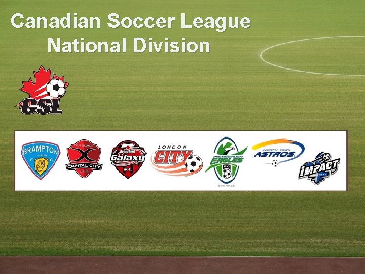 Canadian Soccer League National Division 