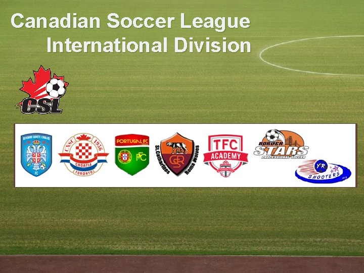 Canadian Soccer League International Division 