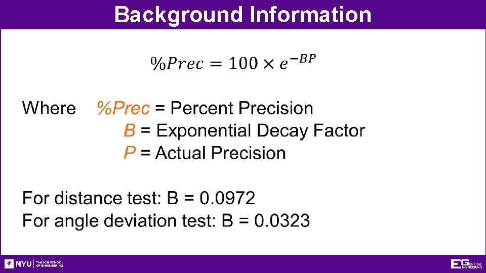 Background Information • 