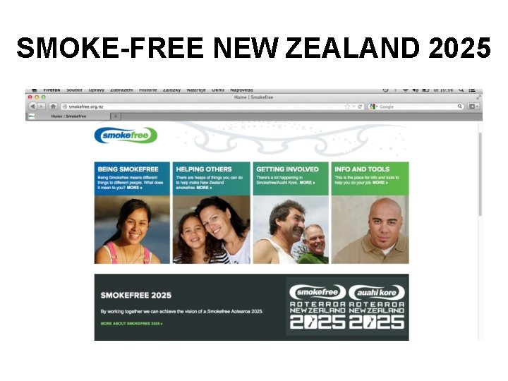 SMOKE-FREE NEW ZEALAND 2025 