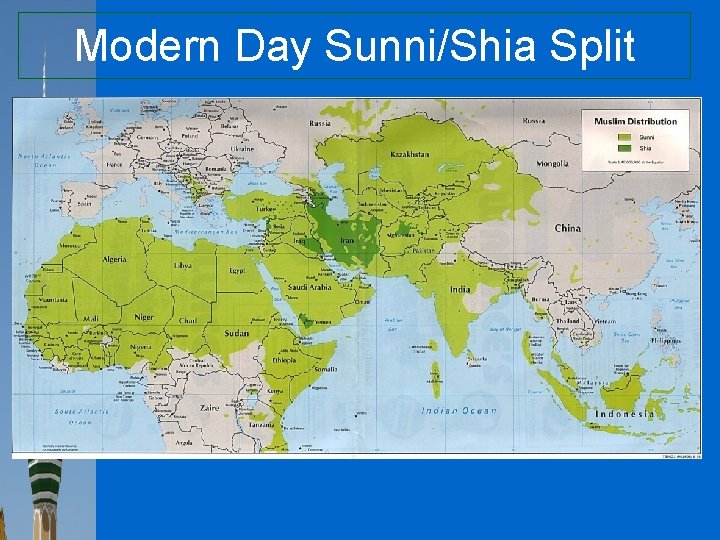 Modern Day Sunni/Shia Split 