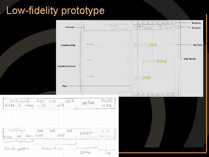 Low-fidelity prototype 