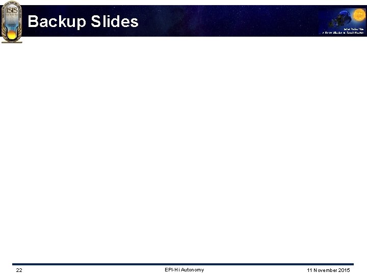 Backup Slides 22 Solar Probe Plus A NASA Mission to Touch the Sun EPI-Hi