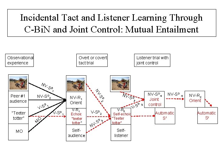 Incidental Tact and Listener Learning Through C-Bi. N and Joint Control: Mutual Entailment Observational