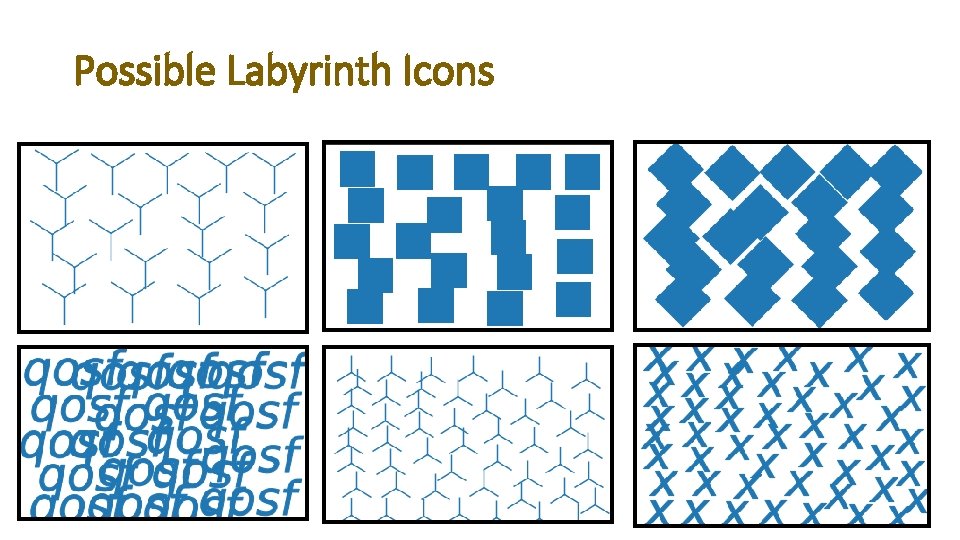 Possible Labyrinth Icons 