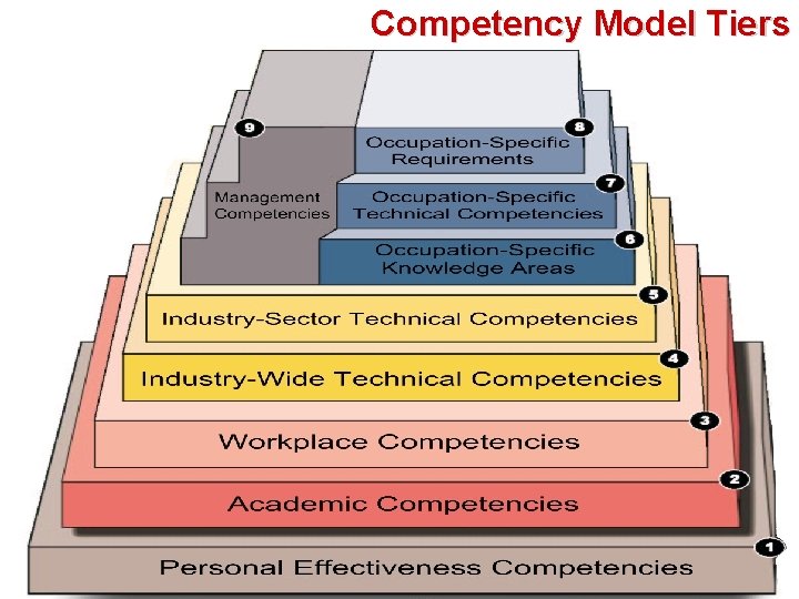 Competency Model Tiers Automation Competency Model Introduction and Review 24 