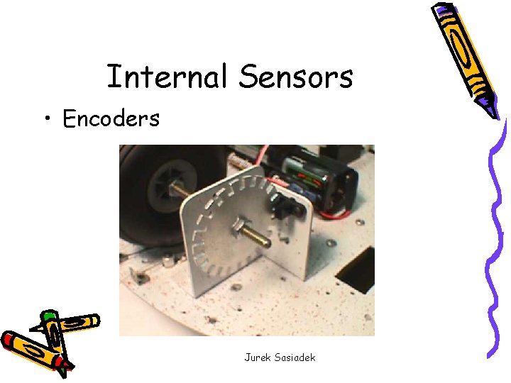 Internal Sensors • Encoders Jurek Sasiadek 