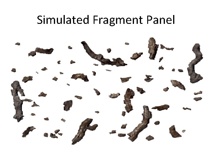 Simulated Fragment Panel 