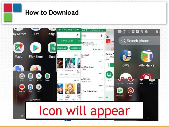 How to Download Open the App Store Icon Search will for appear OMS Find