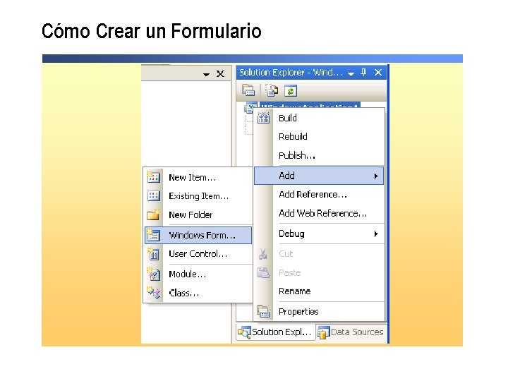 Cómo Crear un Formulario 