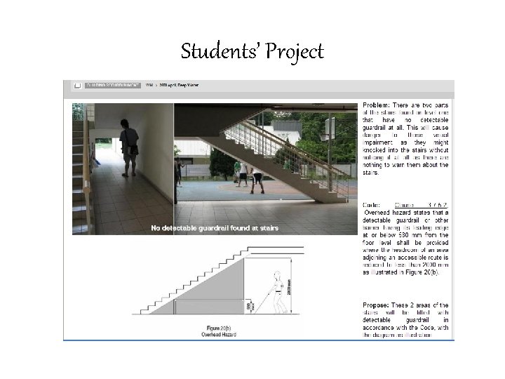 Students’ Project 
