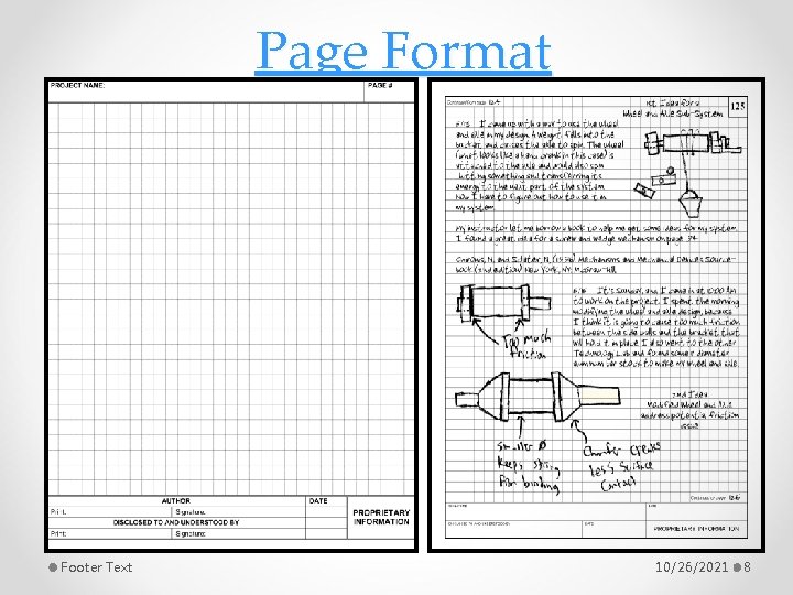 Page Format Footer Text 10/26/2021 8 