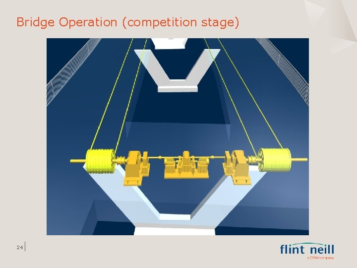 Bridge Operation (competition stage) 24 
