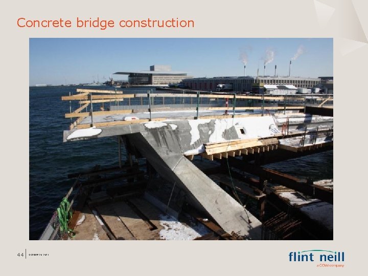Concrete bridge construction 44 OCTOBER 26, 2021 