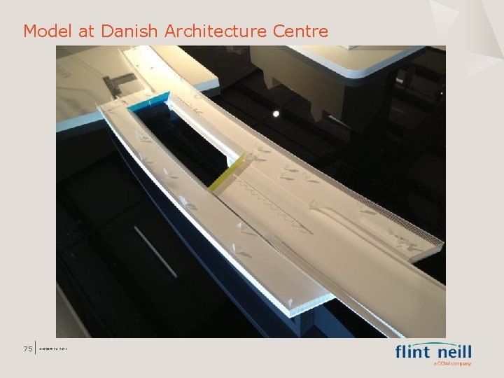 Model at Danish Architecture Centre 75 OCTOBER 26, 2021 