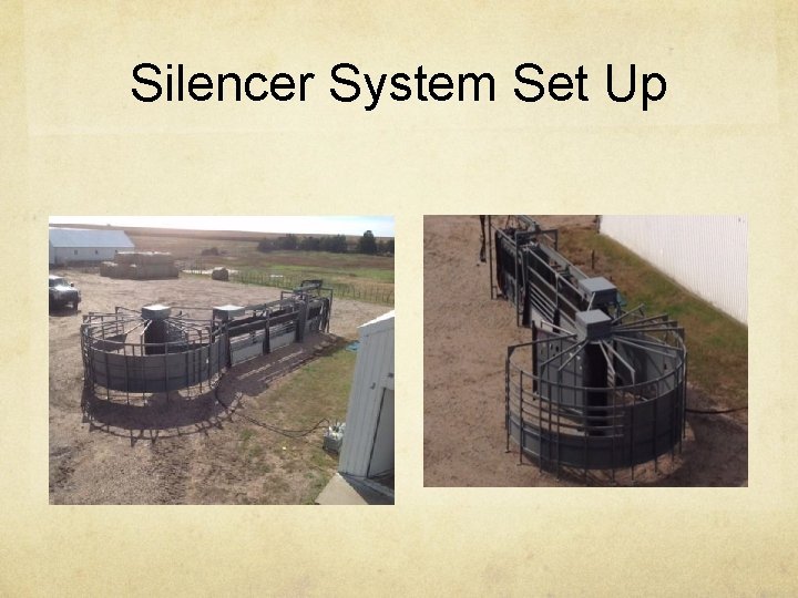 Silencer System Set Up 