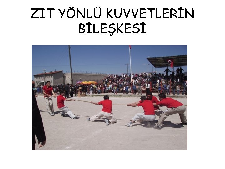 ZIT YÖNLÜ KUVVETLERİN BİLEŞKESİ 