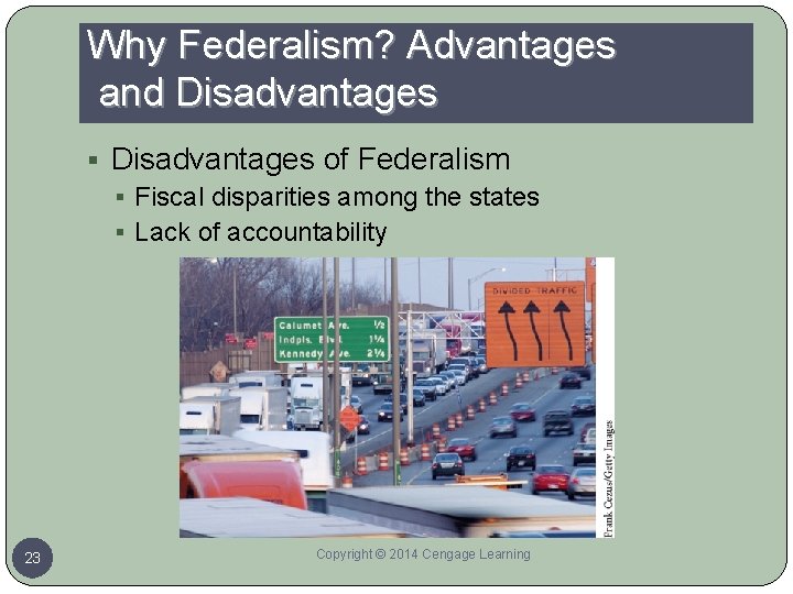 Why Federalism? Advantages and Disadvantages § Disadvantages of Federalism § Fiscal disparities among the