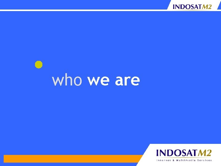 who we are 