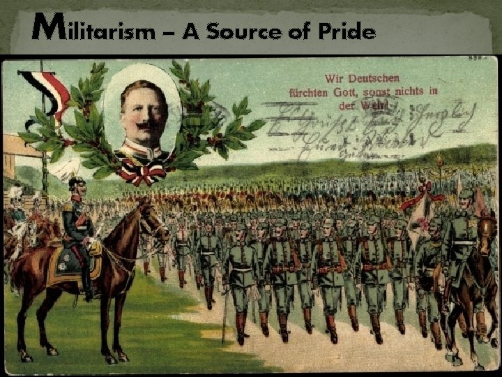 Militarism – A Source of Pride 