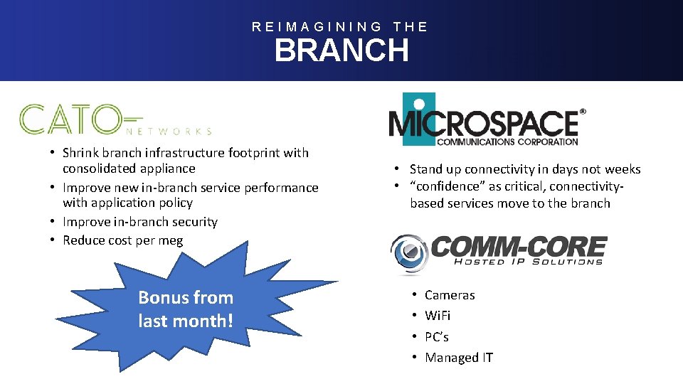 REIMAGINING THE Level-Set; Real Estate. BRANCH Macro-Industry Trends • Shrink branch infrastructure footprint with