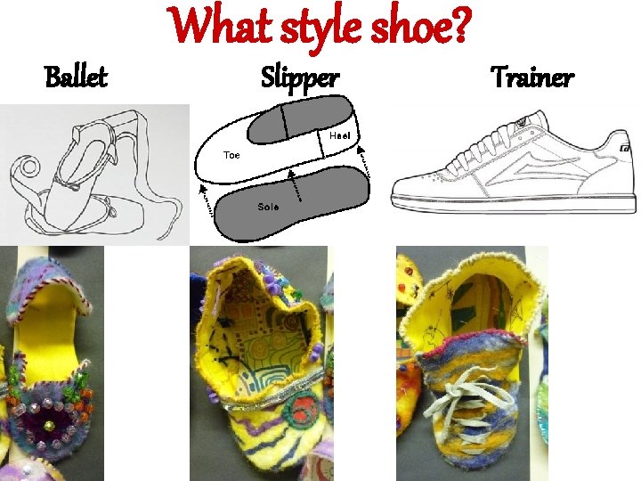 What style shoe? Ballet Slipper Trainer 