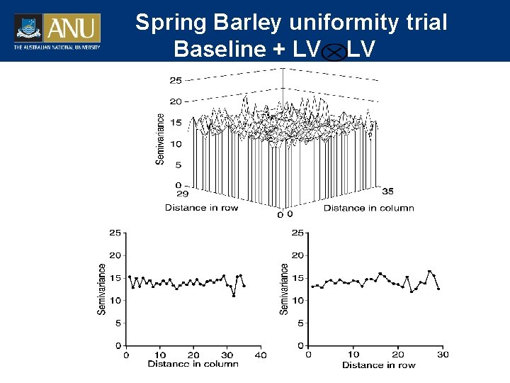 Spring Barley uniformity trial Baseline + LV LV 