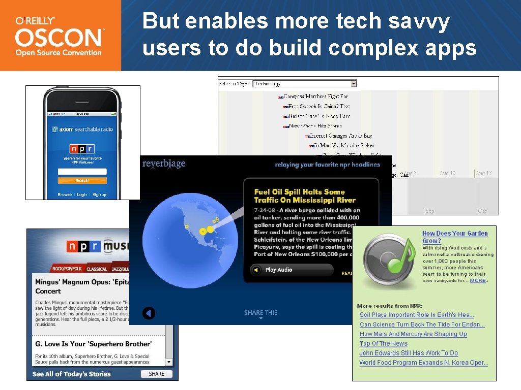 But enables more tech savvy users to do build complex apps 