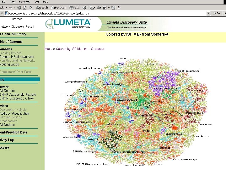 Mapping the Internet and intranets slide 112 of 120 