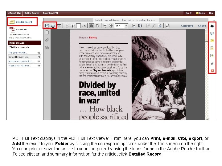 Tutorial HISTORY REFERENCE CENTER support ebsco com Welcome