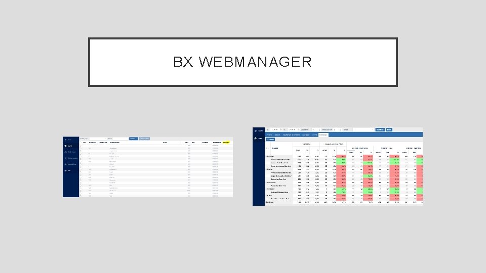 BX WEBMANAGER 
