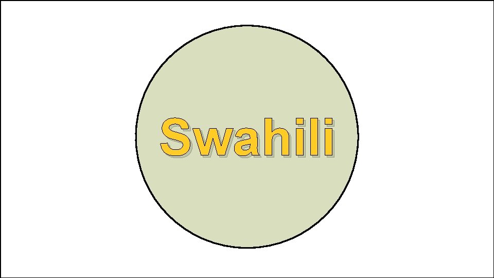 Swahili 