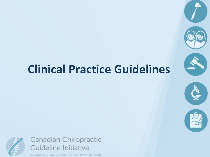 Clinical Practice Guidelines 