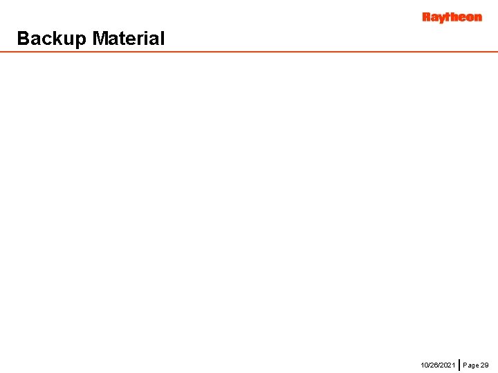 Backup Material 10/26/2021 Page 29 