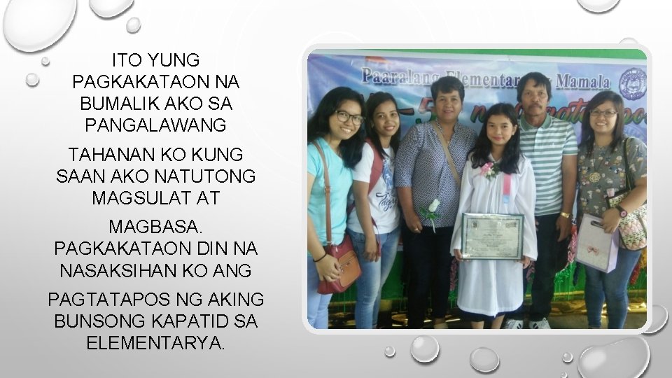 ITO YUNG PAGKAKATAON NA BUMALIK AKO SA PANGALAWANG TAHANAN KO KUNG SAAN AKO NATUTONG