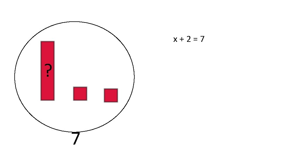 x+2=7 ? 7 x+2=7 ? 7