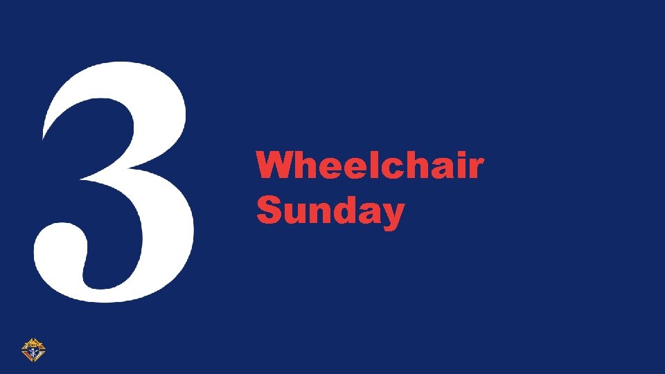 Wheelchair Sunday 