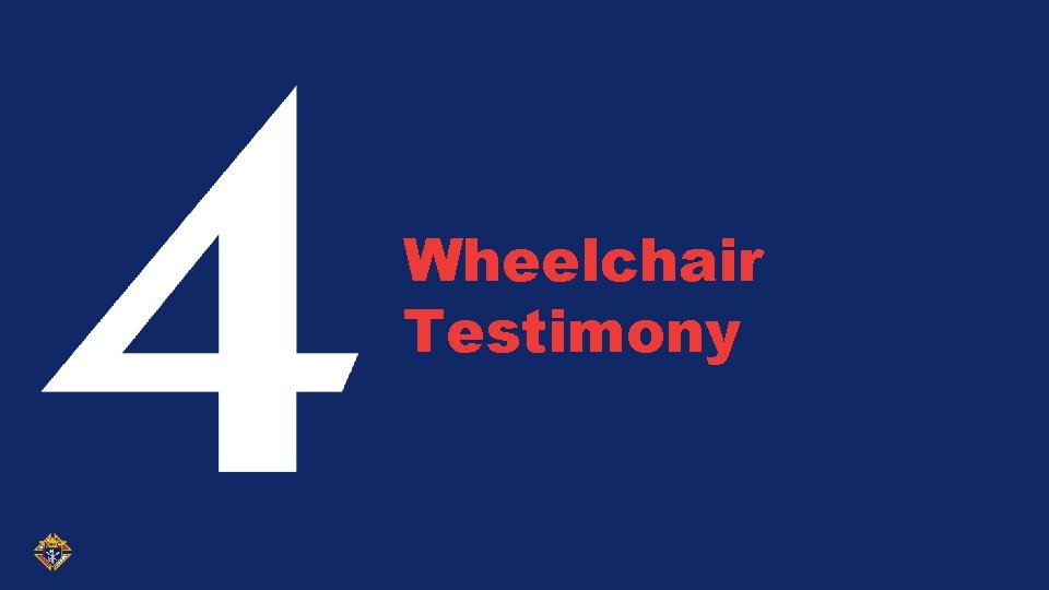 Wheelchair Testimony 