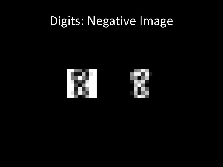 Digits: Negative Image 