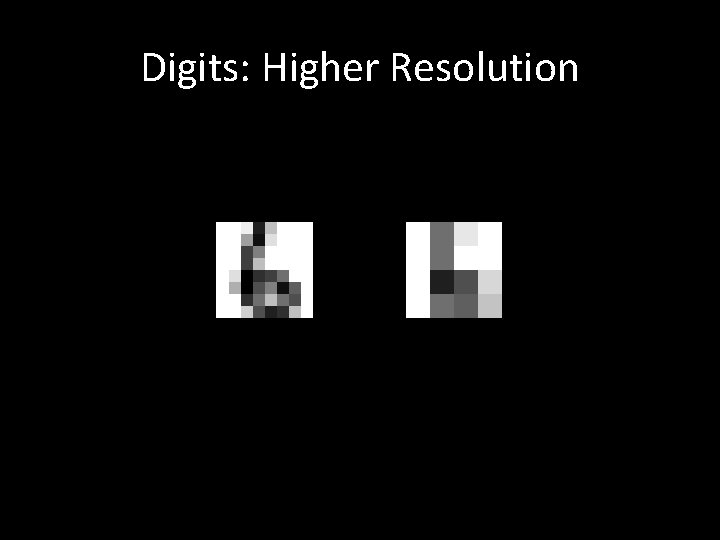 Digits: Higher Resolution 