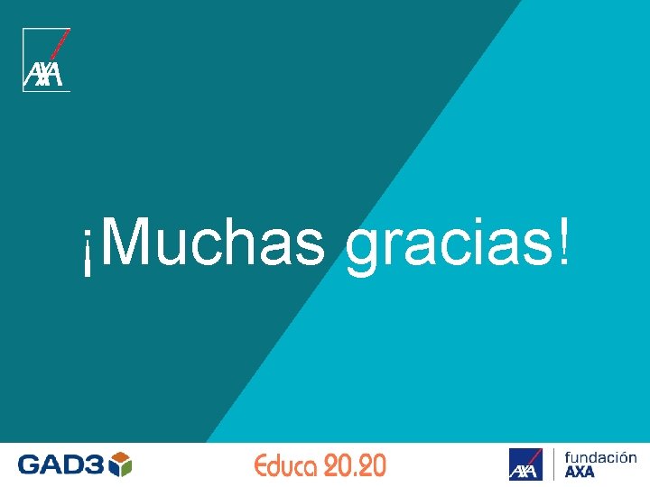 ¡Muchas gracias! 