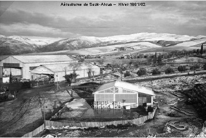 Aérodrome de Souk-Ahras – Hiver 1961/62 (Alain Michel) 