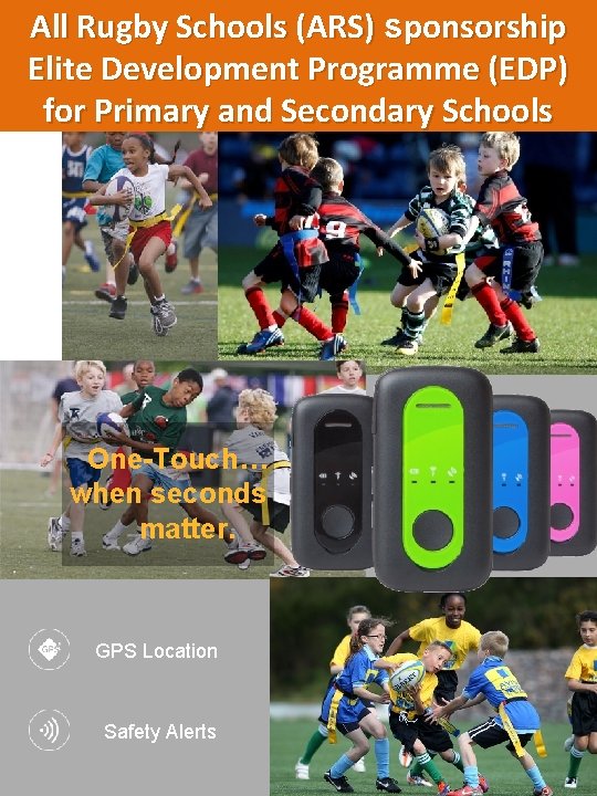 All Rugby Schools (ARS) sponsorship Elite Development Programme (EDP) for Primary and Secondary Schools