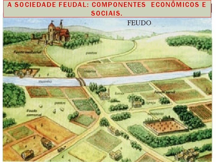 A SOCIEDADE FEUDAL: COMPONENTES ECONÔMICOS E SOCIAIS. FEUDO 
