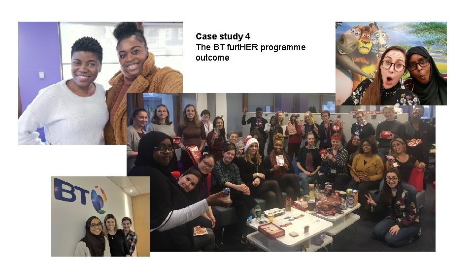 Case study 4 The BT furt. HER programme outcome 