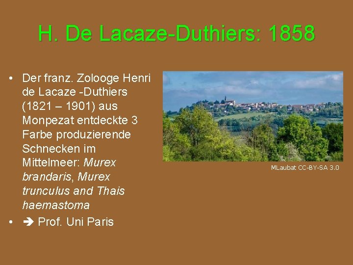 H. De Lacaze-Duthiers: 1858 • Der franz. Zolooge Henri de Lacaze -Duthiers (1821 –